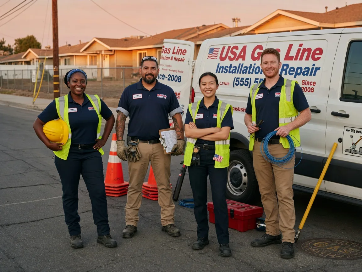 Gas Line Installation company in Faison, NC